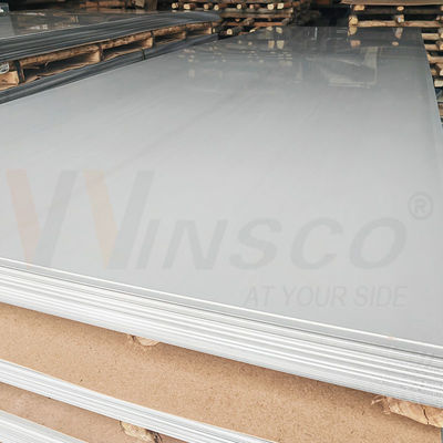 1220mmx2440mmx2.5mm Brillant comme neuf Winscometal en acier inoxydable laminé à froid 4ftx8ft 2b feuille finie