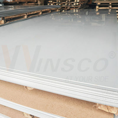 1500 mm Largeur 3000 mm Longueur 2,0 mm Épaisseur SUS 304 304L laminé à froid 2b Mill Surface tôle d'acier inoxydable