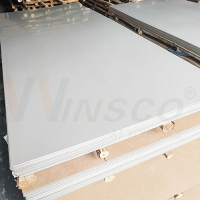 1500 mm Largeur 3000 mm Longueur 2,0 mm Épaisseur SUS 304 304L laminé à froid 2b Mill Surface tôle d'acier inoxydable
