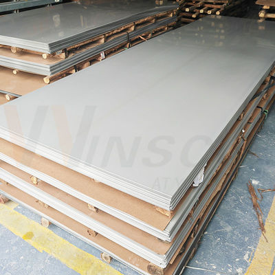 Garantie de livraison 4ftx8ft inox 2B plaque 0,9mm épaisseur 1220mmx2440mm AISI 201 acier inoxydable finition du moulin