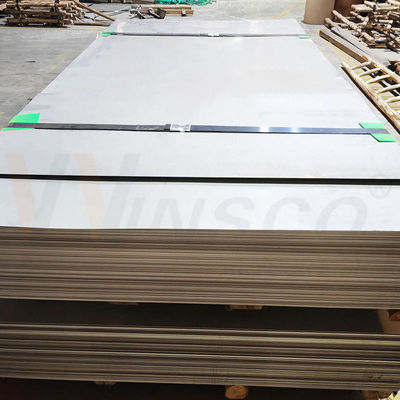 2.5 mm Épaisseur 304 304L Grade 2B tôle en acier inoxydable 1220mmx2440mm