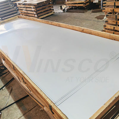 Forte paquet d'exportation AISI 201 Blade de surface en acier inoxydable laminée à froid 2500 mmx1250 mmx1.0 mm