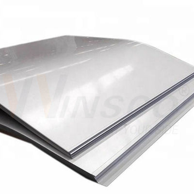 AISI316 WinscoMetal Durable et recyclable 1,5 mm d'épaisseur en acier inoxydable 2B Finition de tôle de broyeur 1250mmx2500mm