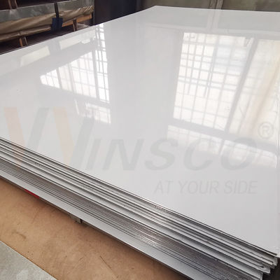 2.0mm épaisseur 304 304L qualité bonne propriétés antibactériennes 2b finition de broyeur en acier inoxydable feuille laminée à froid 1000mmx200mm