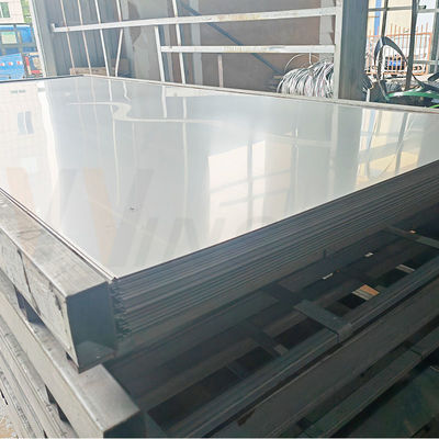 1500 mm Largeur 3000 mm Longueur 2,0 mm Épaisseur SUS 304 304L laminé à froid 2b Mill Surface tôle d'acier inoxydable