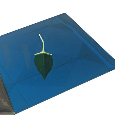 SS 316 316L Plaque de couleur en acier inoxydable 1500mmx3000mm Super miroir Plaque inoxydable bleue