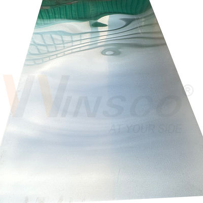4Ftx8FT Anti-empreintes digitales ligne de cheveux feuille d'acier inoxydable n ° 4 Finition 201 grade