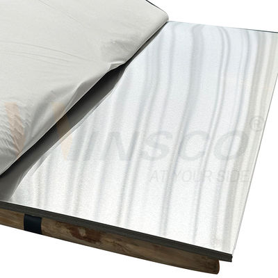 SUS 304 304L n°4 #4 Surface satinée Plaque métallique en acier inoxydable 1220 mmx2440 mm