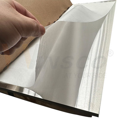 SUS 201 Bonne résistance à l'usure 5Ftx10Ft Acier inoxydable n ° 4 Plaque de surface brossée 1500mmx3000mm