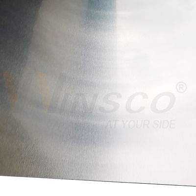 SS 316 Teint épais Plaque métallique inoxydable 1500mmx3000mm Plaque d'acier inoxydable n°4 #4 Brossé Finition