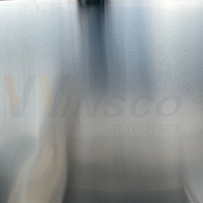 SS 316 Teint épais Plaque métallique inoxydable 1500mmx3000mm Plaque d'acier inoxydable n°4 #4 Brossé Finition