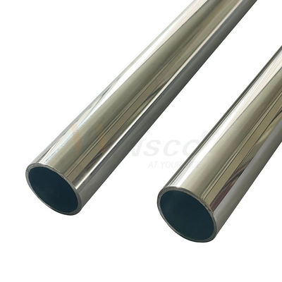 Surface en satin de miroir 25,4 mm Tube métallique inoxydable 201 304 316 Grade 0,4 mm-3,0 mm Épaisseur 1 pouce tuyau rond en acier inoxydable