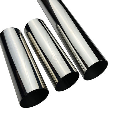 63.5mm 2 1/2' SS 201 304 316 Tubes rondes en acier inoxydable Surface satinée 1,2 mm-3,5 mm Épaisseur tuyau soudé en inox miroir