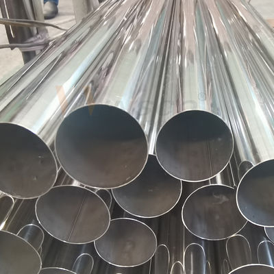 63.5mm 2 1/2' SS 201 304 316 Tubes rondes en acier inoxydable Surface satinée 1,2 mm-3,5 mm Épaisseur tuyau soudé en inox miroir