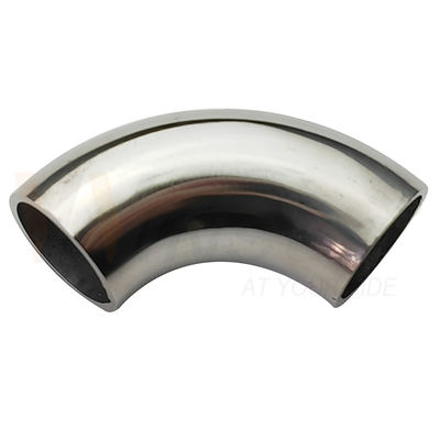 1.2mm 1,5mm Épaisseur 201 304 316 Grade Mirror Satin Surface 15.9mm OD Maillot de main en acier inoxydable Coude 55mm Longueur de l'arc