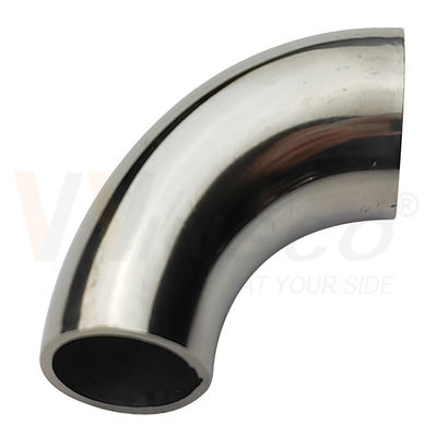 1.2mm 1,5mm Épaisseur 201 304 316 Grade Mirror Satin Surface 15.9mm OD Maillot de main en acier inoxydable Coude 55mm Longueur de l'arc