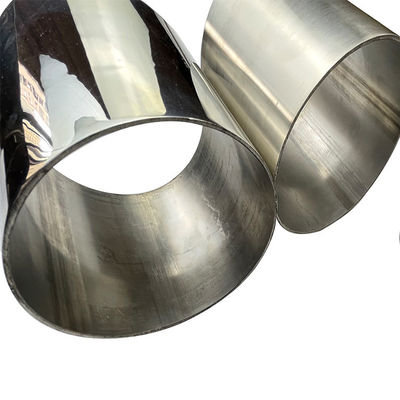 Résistance à haute température 159 mm Tube soudé en inox AISI201 304 316 Grand diamètre en acier inoxydable rond