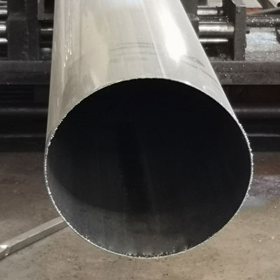 Résistance à haute température 159 mm Tube soudé en inox AISI201 304 316 Grand diamètre en acier inoxydable rond