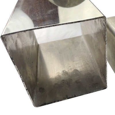 Coût inférieur 201 304 316 de qualité inox tube carré miroir tache finie 200mmx200mm grande taille tuyau en acier inoxydable