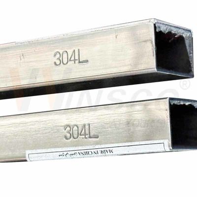Résistance à la corrosion Winsco tuyau soudé en métal inoxydable 304L en acier inoxydable