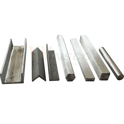 Spécifications complètes SUS 201 304 316 Barre en acier inoxydable de qualité ronde suqare plate hexagonale angulaire en forme de canal en acier inoxydable