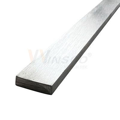 Surface personnalisable de 6 mètres Barre rectangulaire Platine Inox SS 201 304 316 Barre plate en acier inoxydable poli