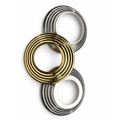 SS 201 304 Pièces d'aile en acier inoxydable argent or en acier inoxydable couverture de base de levier pour 19 mm 1'' 2' 63.5 mm rond Newel Post