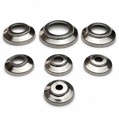 304 Acero Inoxidable Cubiertas de Base Redondas para Tubos para Perú | Canoplas Redondas BA, 1/2–2 pulgadas