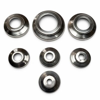 304 Acero Inoxidable Cubiertas de Base Redondas para Tubos para Perú | Canoplas Redondas BA, 1/2–2 pulgadas