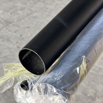 Tubes ronds en acier inoxydable noir mat 201 304 316 pour mains courantes et meubles
