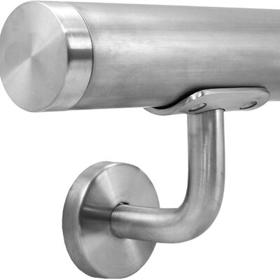 Garnitures de balustrade d'escalier en acier inoxydable et composants de main courante en verre