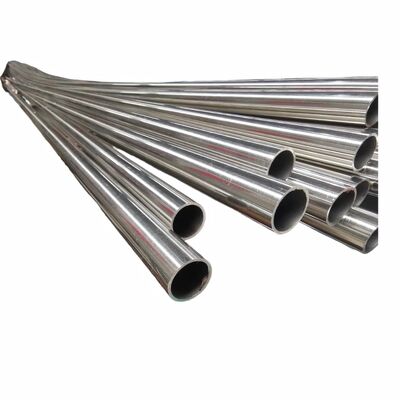 7/8" Satin Mirror Finish Pipe ronde en inox 0,4 mm-2,5 mm AISI 201 304 316 Tube métallique en acier inoxydable 22,22 mm