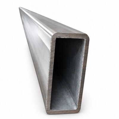 Tube rectangulaire soudé en acier inoxydable de grande taille 150x300mm SS201 SS304 SS316 pour la construction et la fabrication