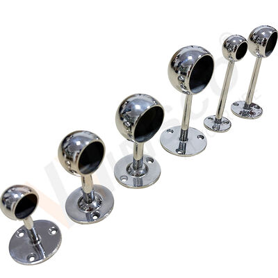 201/304/316 Stainless Steel Round Tube Holder & Support Bracket for Railing Systems