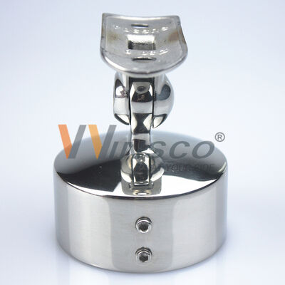 Angle Adjustable Stainless Steel Handrail Bracket Railing Saddle | 304/316 | Winsco Metal VA102