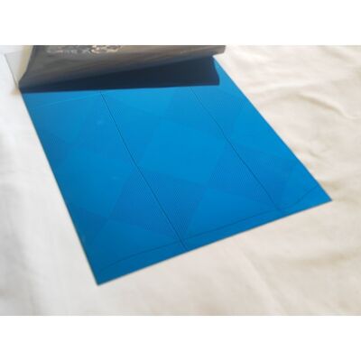 SS 201 tôle d'acier inoxydable laminée à froid 1,2 mm 1,5 mm miroir bleu saphir Finition
