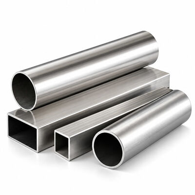 Tuyau rond en acier inoxydable ASTM A554 201 304 316L avec une épaisseur de paroi de 0,4-2,0 mm pour mains courantes de construction en Asie centrale