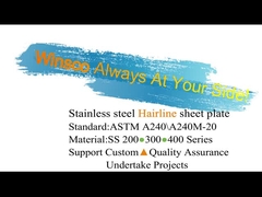 1219mmx2438mm JIS 201 304 feuille de délié d'acier inoxydable d'or de 316 titanes