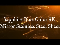 tôle d'acier de Sapphire Blue Cold Rolled Stainless du miroir 8K