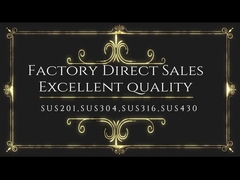 Les bobines finies d'Inox de BA ont laminé à froid la bobine d'acier inoxydable de 201 304 316