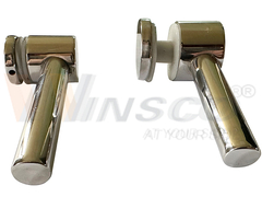 Porteur de verre en acier inoxydable avec support de tube pour verre