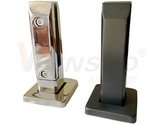 Épinette en verre de piscine en acier inoxydable