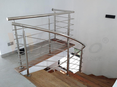 Barrière en verre Good Corrosion Resistant de balustrade de l'acier inoxydable 1.2mm 1.5mm 2mm Inox